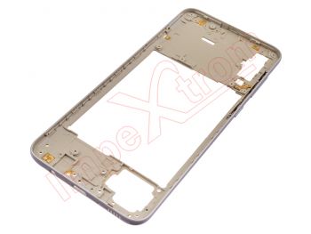 White middle chassis / housing for Samsung Galaxy A70, SM-A705F